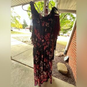 Adrianna Papell floral maxi